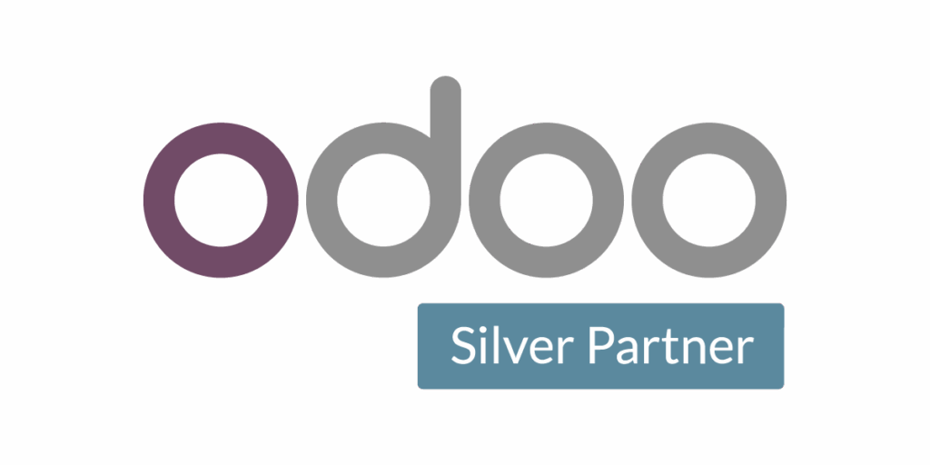 Odoo Silver Partner Resmi - i2C Studio Odoo Silver Partner Logo Resmi