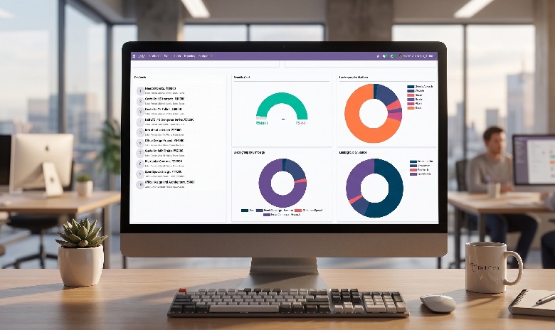 Dashboard Odoo ERP untuk Monitoring Bisnis Real Time