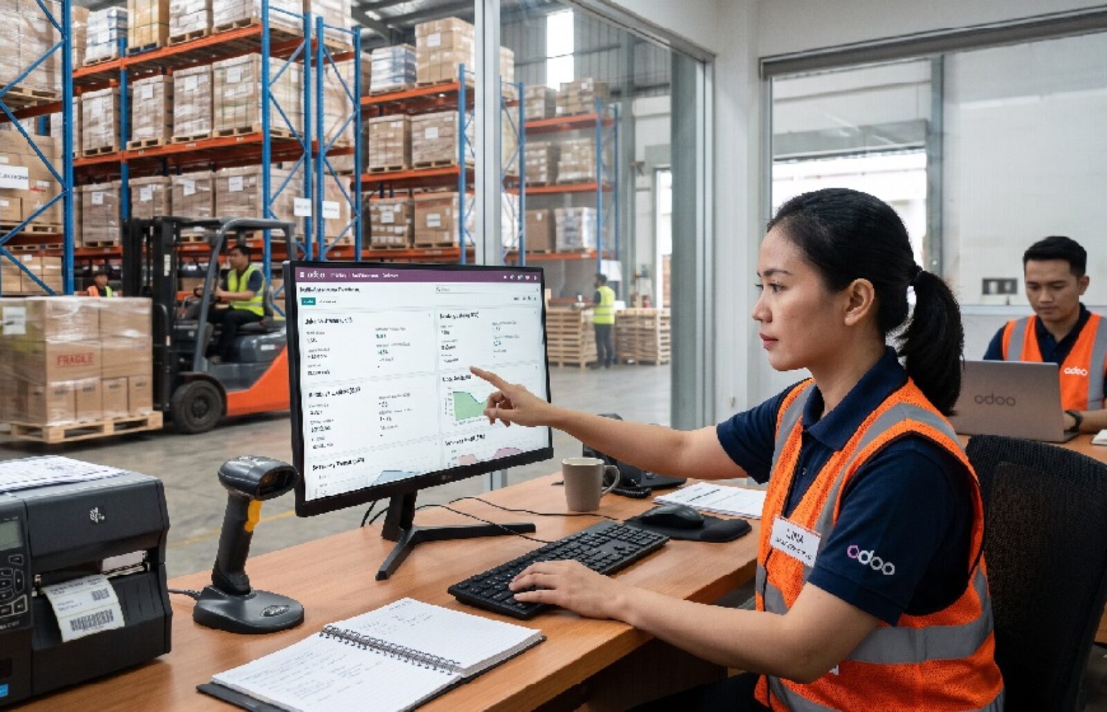 Manajemen Gudang Multi Warehouse Menggunakan Odoo ERP
