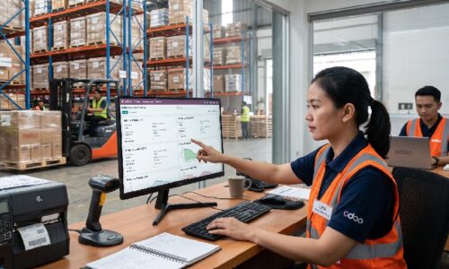 Manajemen Gudang Multi Warehouse Menggunakan Odoo ERP