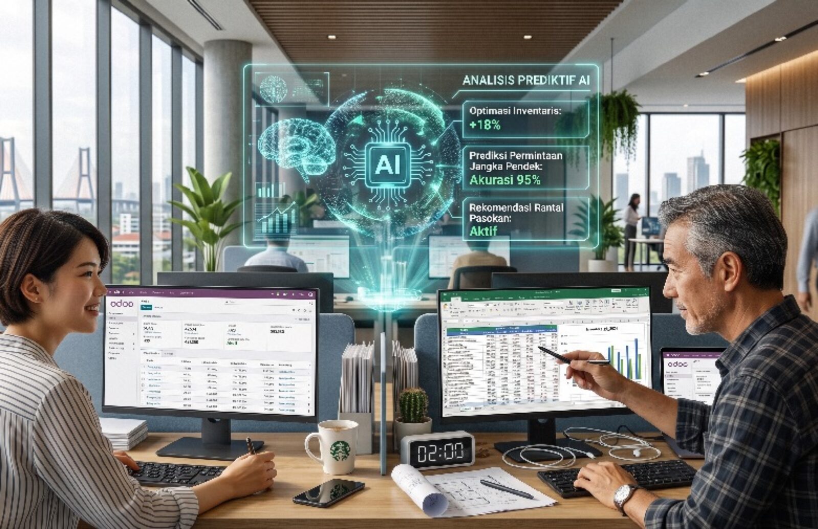 Aplikasi AI untuk Excel Tak Cukup, Bisnis Butuh Odoo ERP