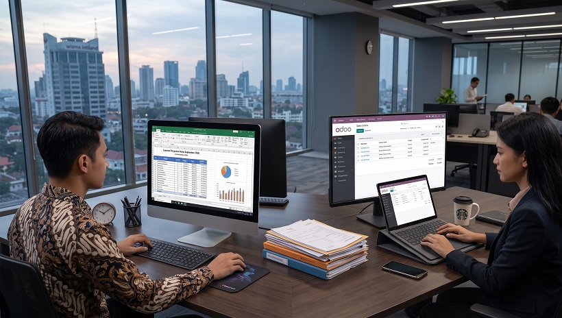 Aplikasi AI untuk Excel Tak Cukup, Bisnis Butuh Odoo ERP