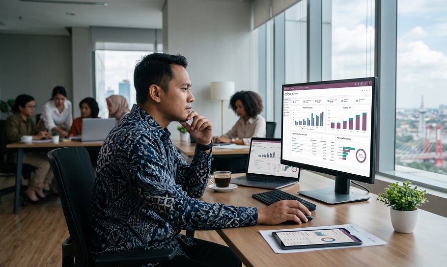 Pemilik Sulit Pantau Bisnis Odoo Bisa Buka Datanya Real-Time